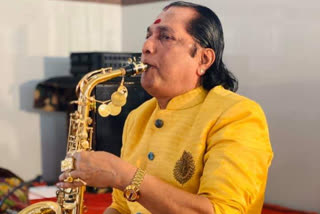 Saxophone artiste Machendranath