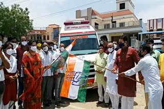 churu news, Mandelia Foundation gives ambulance