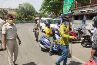 Duty imposed on vehicle checking of dead policeman in ranchi