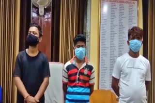 drugs with three person arrested at jorhat