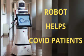 robot helps COVID patients, Robot