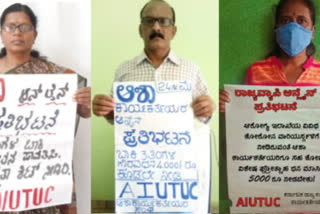 ASHA workers stage online protest in Karnataka