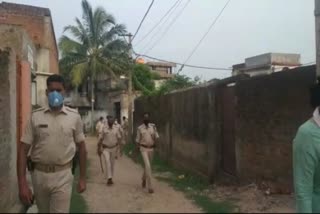 stone pelting in land dispute