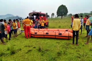 Boats capsized in Malkangiri