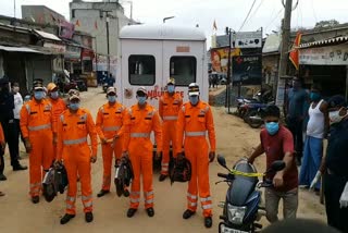 ndrf ready to deal with cyclonic storm yas in ranchi