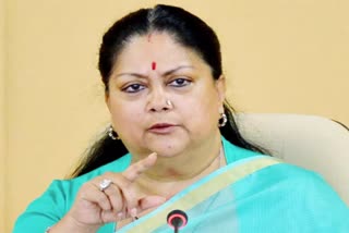 removal of colony of nomadic, Vasundhara Raje