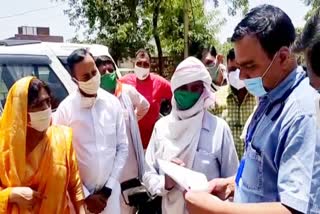 Bharatpur News, Bharatpur MP Ranjeeta Koli and doctor video viral