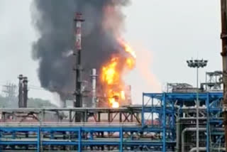 Massive fire hits HPCL refinery in Andhra Pradesh