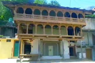 A wooden house in Dehradun