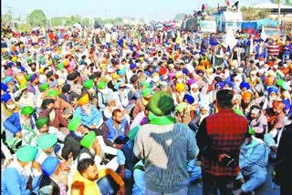 किसानों ने किया विरोध प्रदर्शन का एलान