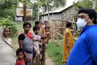 The MLA of Burdwan South himself took to the road to confront Yaas