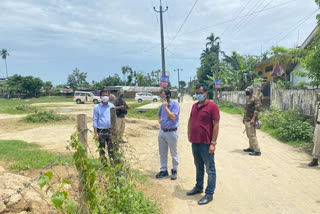 Deputy commissioner of Dibrugarh visited drainage management work