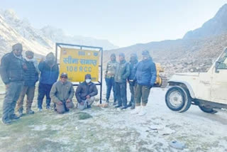 Manali Kaza road restored