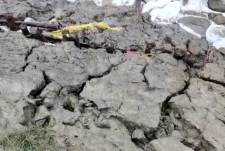 Erosion of Matla river dam at Gopalganj in Kultali