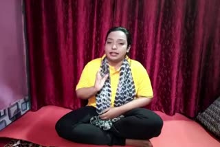 rafia naaz told how to control diabetes through yoga in ranchi