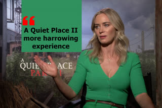 Emily Blunt on making A Quiet Place