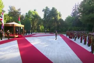 jordan celebrate 75th independence on at raghadan palace