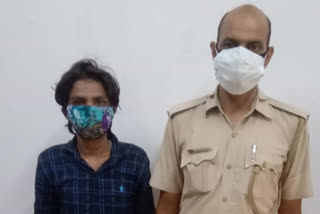 Dabri police arrested a thief in Delhi