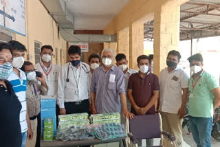 Donors provided equipment in Pokaran