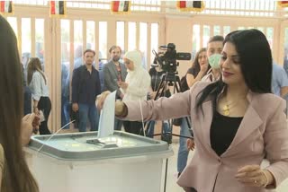 Voting held in syria