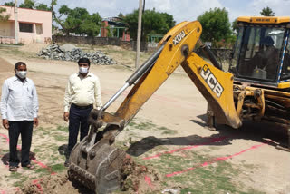 Foundation stone for oxygen plant construction in Rajsamand was laid