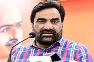 Beniwal targeted Modi government,  Nagaur MP Hanuman Beniwal