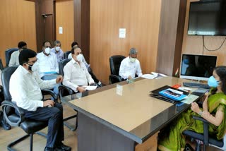 Collector's meeting with SECL officials