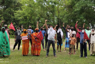 Black Day celebrated on completion of six months of agricultural laws