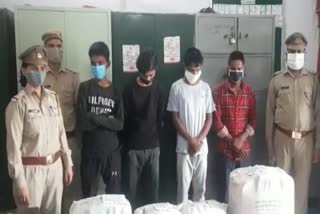 gang arrested for train robbery in ghaziabad