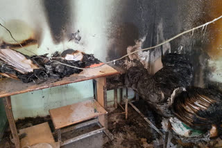 Fire in Shobharam Devangan Children School
