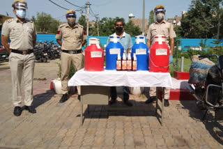 Police arrest illegal alcohol supplier in milk container from outer Delhi