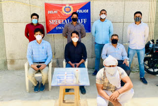 loot incidents in delhi  kaushal gang member arrested in delhi  kaushan gang in delhi  कौशल गैंग का सदस्य गिरफ्तार  स्पेशल स्टाफ दिल्ली पुलिस  दिल्ली में कौशल गैंग की वारदातें  kaushal gang member