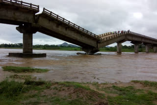 Bridge over Kanchi river collapses due to Cyclone Yaas