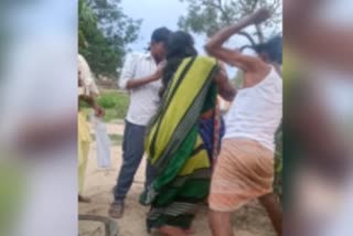 maharajanj girlfriend beating viral video