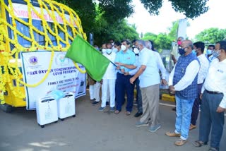 inaugurates of oxygen free bus service