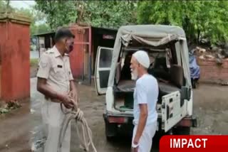 one-land-mafia-arrested-for-destroying-house-in-dhanbad