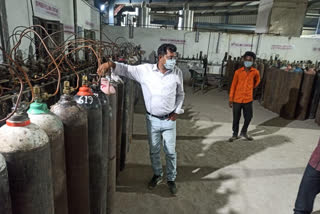 Oxygen supply from Chittorgarh Gangrar plant