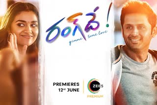 Nithiin and Keerthy Suresh's Rang De gets OTT release date