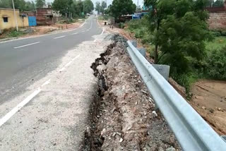bridge damaged due to rain in bokaro