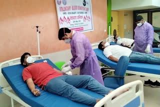 Seva Bharti blood donation camp