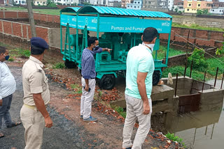 नगर के विभिन्न वार्डों का SDO ने लिया जायजा