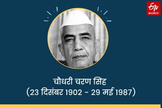 Chaudhary Charan Singh death anniversary