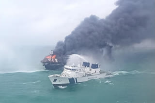 SL warned of acid rain due to burning cargo ship