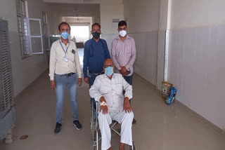 लोहावट कोविड अस्पताल में मरीज हुए ठीक, Patients recover at Lohawat covid Hospital