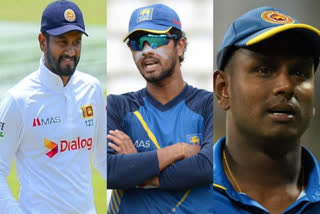 dimuth karunaratne, dinesh chandimal, angelo mathews