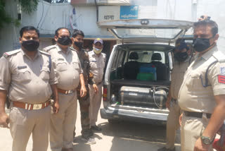 chemical and van seized regarding Illegal liquor manufacturing