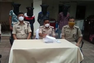 4 criminals arrested in case of stabbing with young man in Deoghar