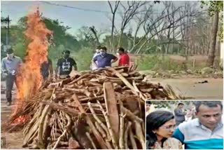 Funeral of doctor couple,  doctor couple shot dead