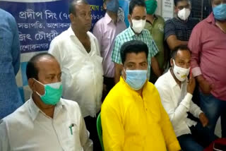 MLA Narayan Goswami launched free oxygen servic