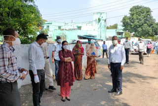 Collector Sonia Meena visited Koyalanchal,